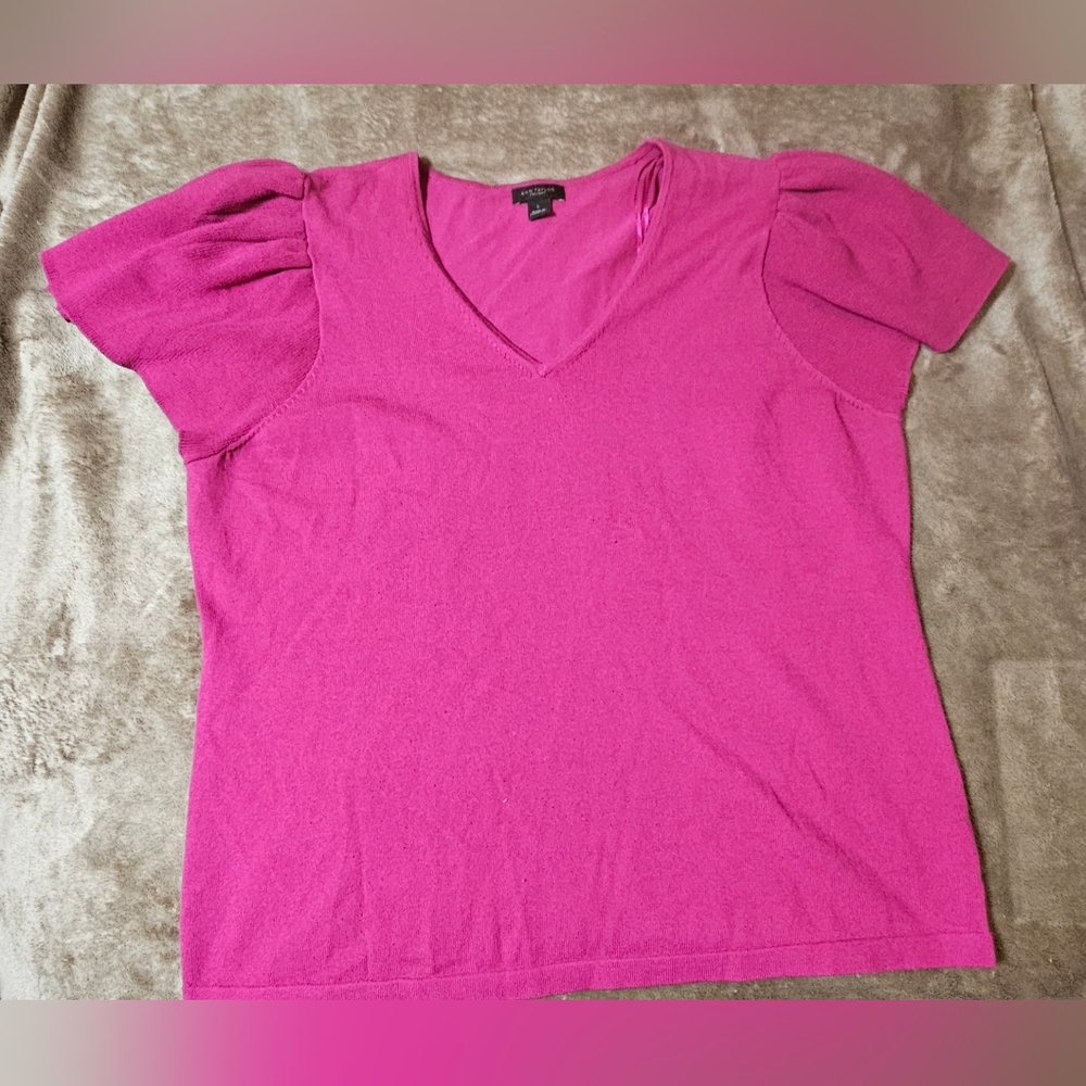 Pink Ann Taylor Top